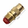 2 Pcs spray nozzle Atomized sprayer high pressure agricultural spray garden irrigation 1/2 inch lawn nozzle