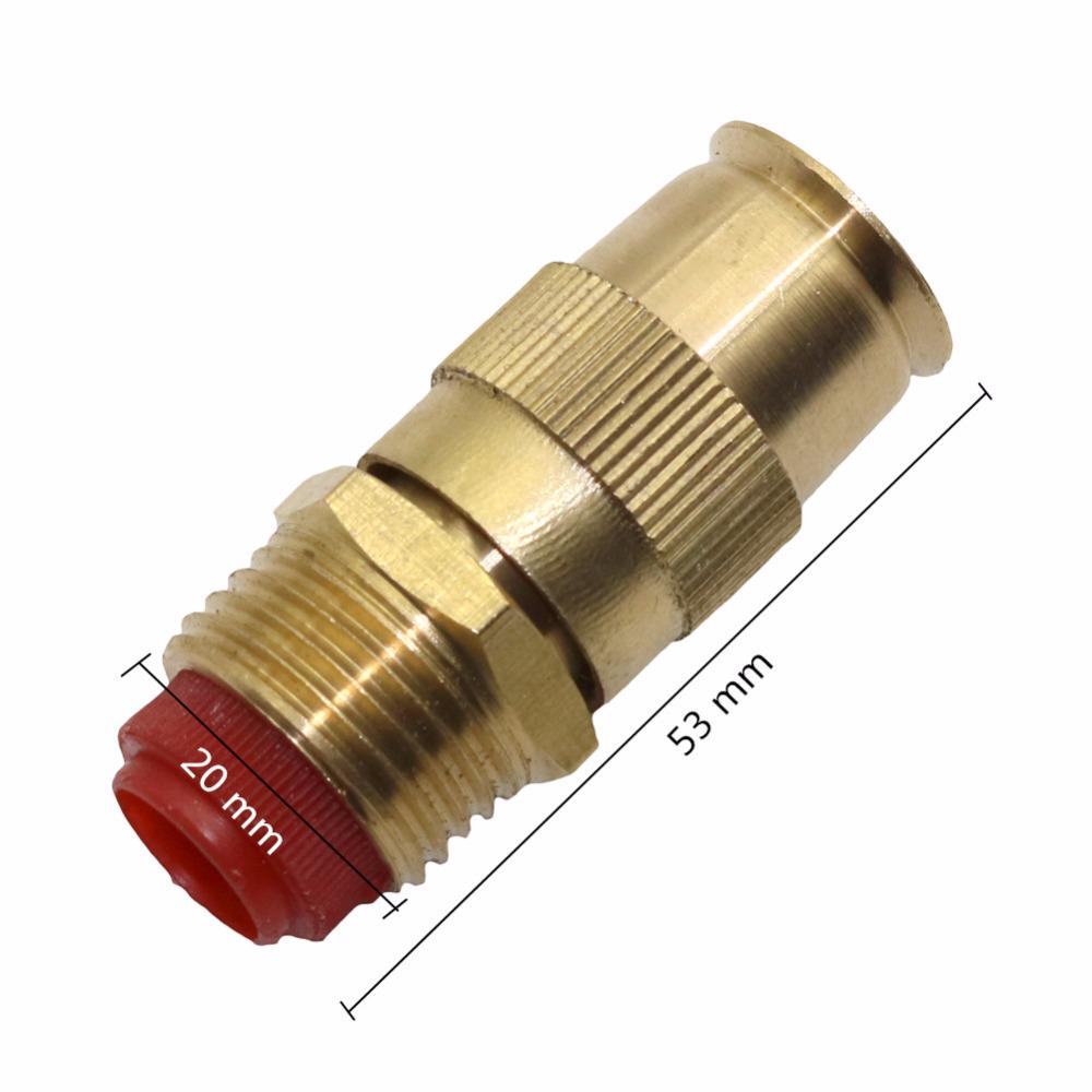 2 Pcs spray nozzle Atomized sprayer high pressure agricultural spray garden irrigation 1/2 inch lawn nozzle
