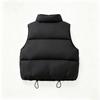 Children's Candy Color Sleeveless Vest with Warm Wide Shoulder Design for Outdoor Wear