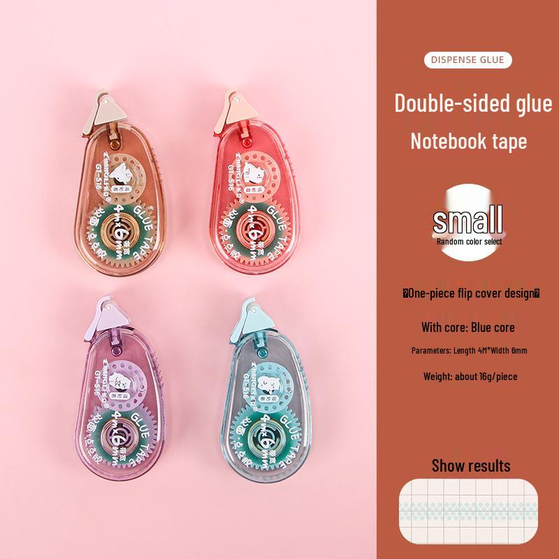High Viscosity Transparent Double-Sided Correction Tape for Students