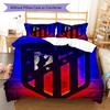 Set Copripiumino Trapuntato Atleti Copripiumino Federa Decorazione per la Casa Regalo di Compleanno (1 * copripiumino + 2 * federa, senza nucleo)
