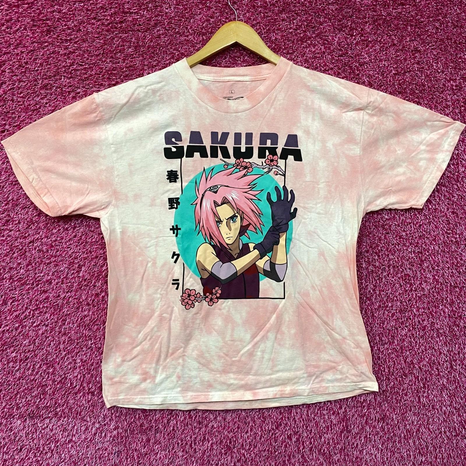 

Ripple Junction X Naruto Shippuden Haruno Sakura Tie Dye Anime T-Shirt large M