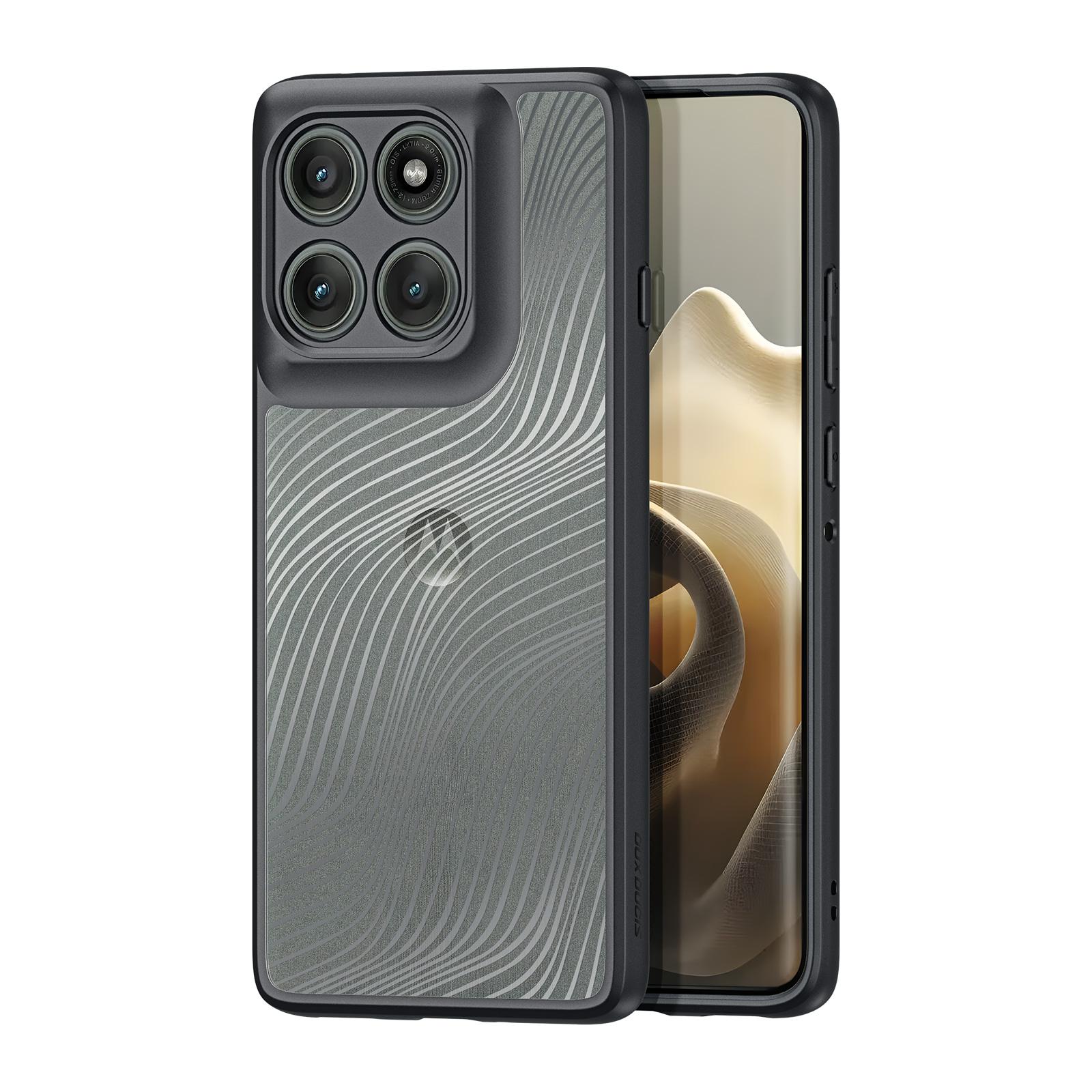 

Чехол для Motorola Edge 60 Pro 5G серии DUX DUCIS Aimo из ТПУ+ПК, матовый, противоударный чехол для телефона (Сертификация REACH) Black