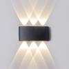 6W LED Wall Light Outdoor Waterproof Garden Fence Indoor Stylish Wall Lamp for Bedroom Bedside Room Hallway Staircase Decor