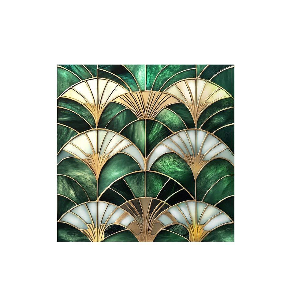 Floral Pattern Static Window Stickers Glass Block Design Decorative Sticker  Home Decoration