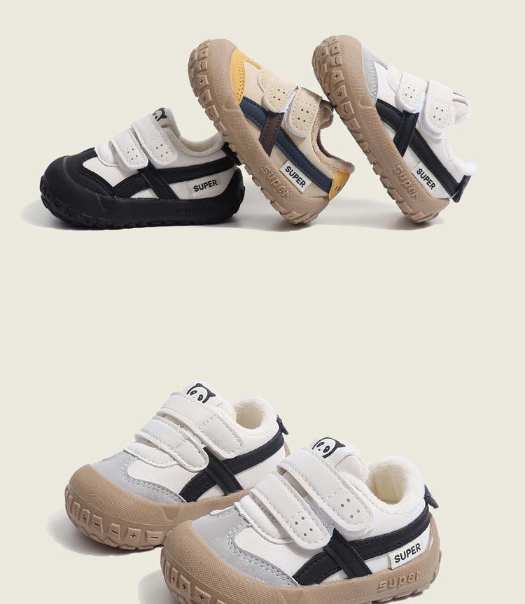 2025 Kids' Autumn/Winter Sports Shoes - Warm Unisex Baby Walker Sneakers
