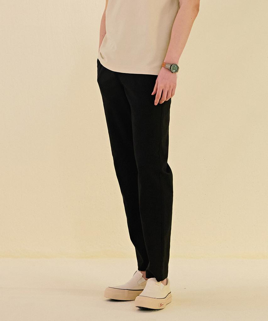 CHASECULT Men'S Linen-Like Full Elastic Waist Pants-Dbrk2222C03