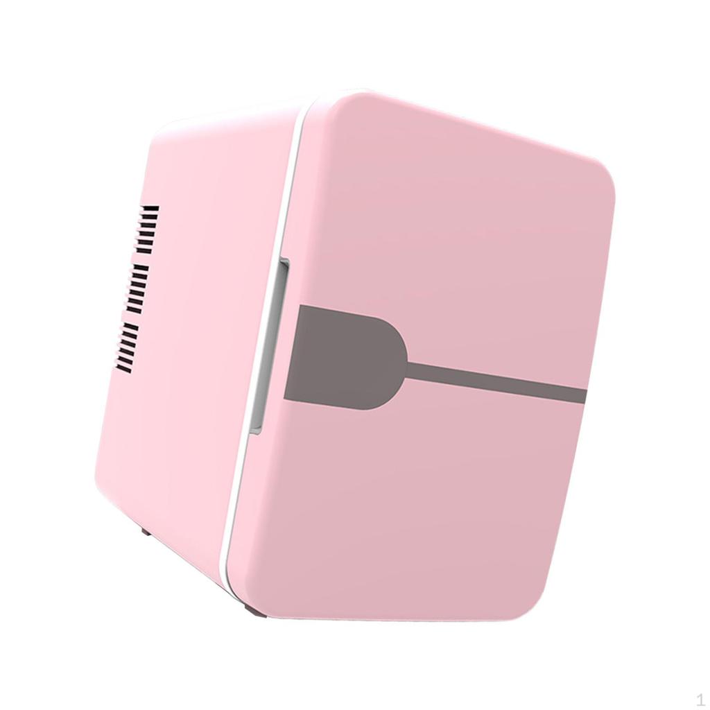 Compact Refrigerator Multipurpose Lightweight Little Tiny Fridge Mini Pink