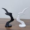 3D Printed Eyeglass Stand Holder Minimalist Line Art Human Profile Side Face Design Fun Simple Desk Organizer & Decor
