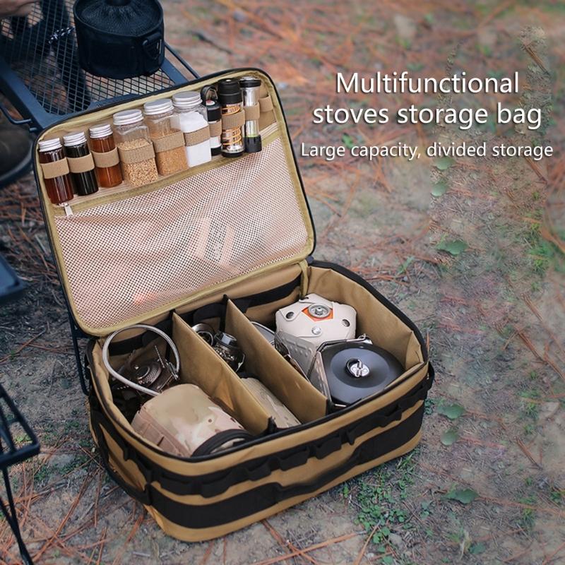 Waterproof Stove Storage Gas Tank Bag Picnic Basket Outdoor Camping Stove Bag
