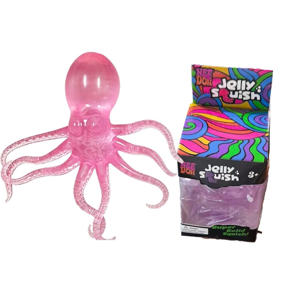 Sale Octopus Soft Stress Relief Toy Cute Relaxing Squeeze Sensory Toy
