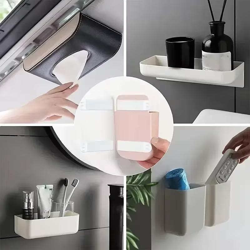 10-100PCS Punch Free Frame Tape Strips Self Adhesive Mounting for Picture Frame Poster Wall Decor Fixed Hanging Hook