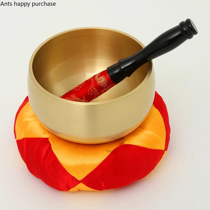 

Буддийские принадлежности Медная чаша для звука Будды Медная утварь Поющие чаши Йога Медитация Практика Тибетская чаша Декоративные чаши