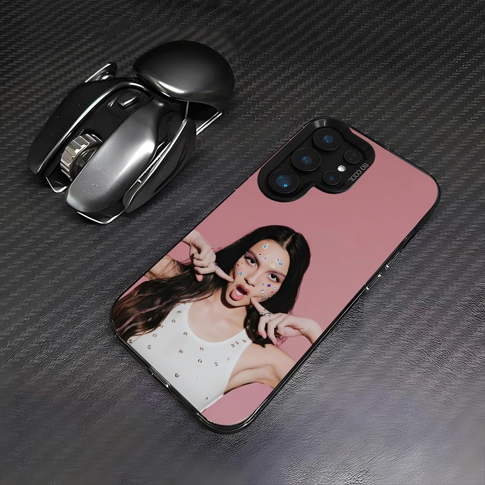 

O-Olivia R-Rodrigo Singer Phone Case For Samsung S26 S25 Plus S20 S20 Plus S22 Ultra S23 FE S21 Plus S21 Ultra Colorful Cover Galaxy S26-1