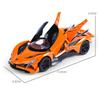 1/32 Apollo Project EVO Alloy Sports Car Model Diecast Metal Super Racing Car Vehicle Model Simulation Sound Light Kids Toy Gift