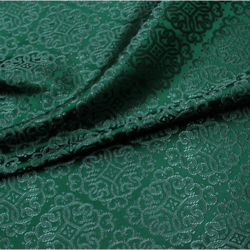 100x75cm Chinese Style Jacquard Brocade Silk Fabric for Diy Cheongsam Hanfu Children's Clothing Robe Ethnic Clothing Cloth