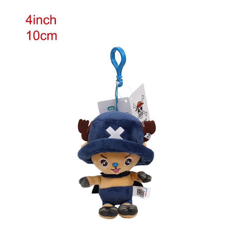 One Piece Plush Toy Luffy Chopper Ace Roronoa Zoro Anime Stuffed Peluche Doll Pendant Kids Xmas Gifts