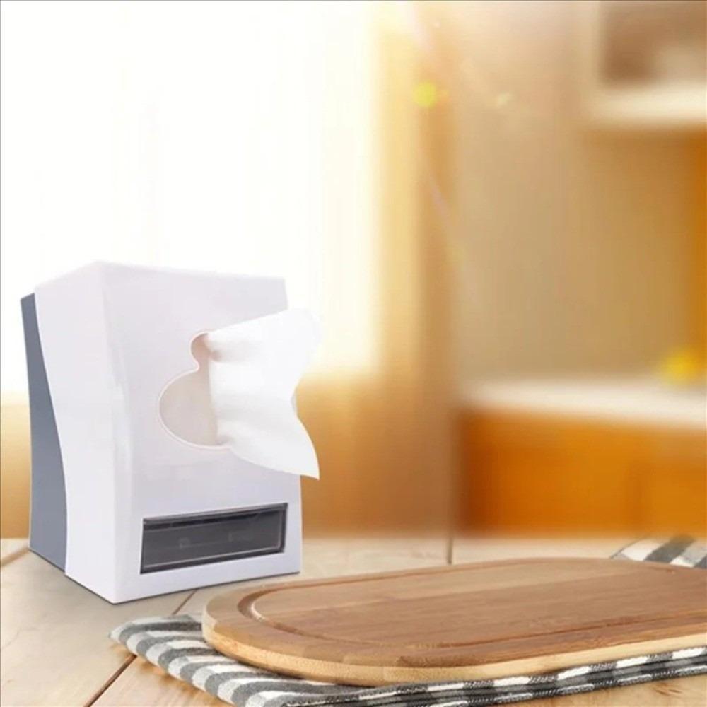 Non-slip Napkin Holder Plastic Toothpick Box Creative Tissue Dispenser  Dining Table