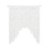 Semi Sheer Laces Window Curtain for Romance in Bedroom Living Room or Dining Space
