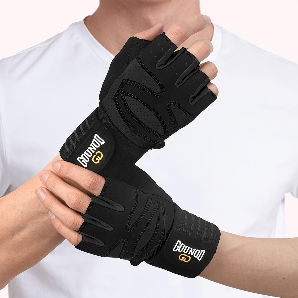 high qualityGOUNOD 1 Pair Workout Gloves for Men Women, Weight Lifting Gloves with Excellent Grip, Lightweight Gym Gloves for Weightlifting, Cycling,