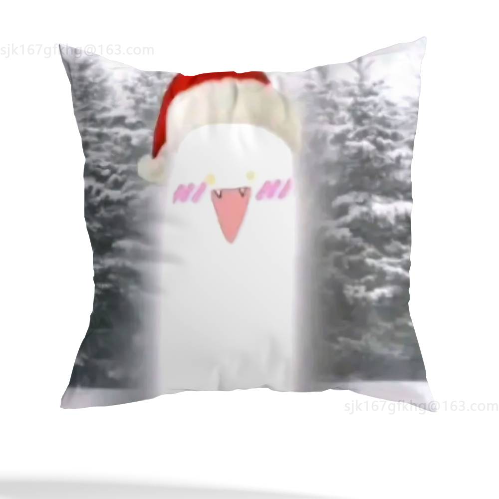 L-Lightsaber BL Manhwa Pillow Case Square Double-Sided Printing Short Plush Sofa Cushion Cover Bedroom Bedside Pillow