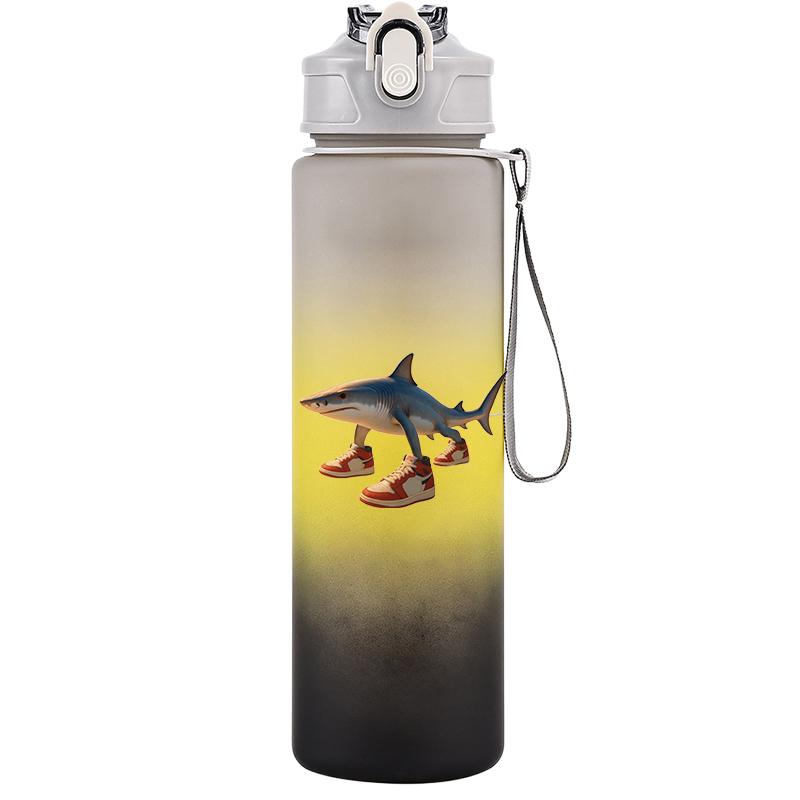 

Cute Tuang Tuang Tuang Printed 750Ml Water Bottle Anime Cartoon Large Capacity Drinking Cup Portable Outdoor Sports Water Cup Children Gift