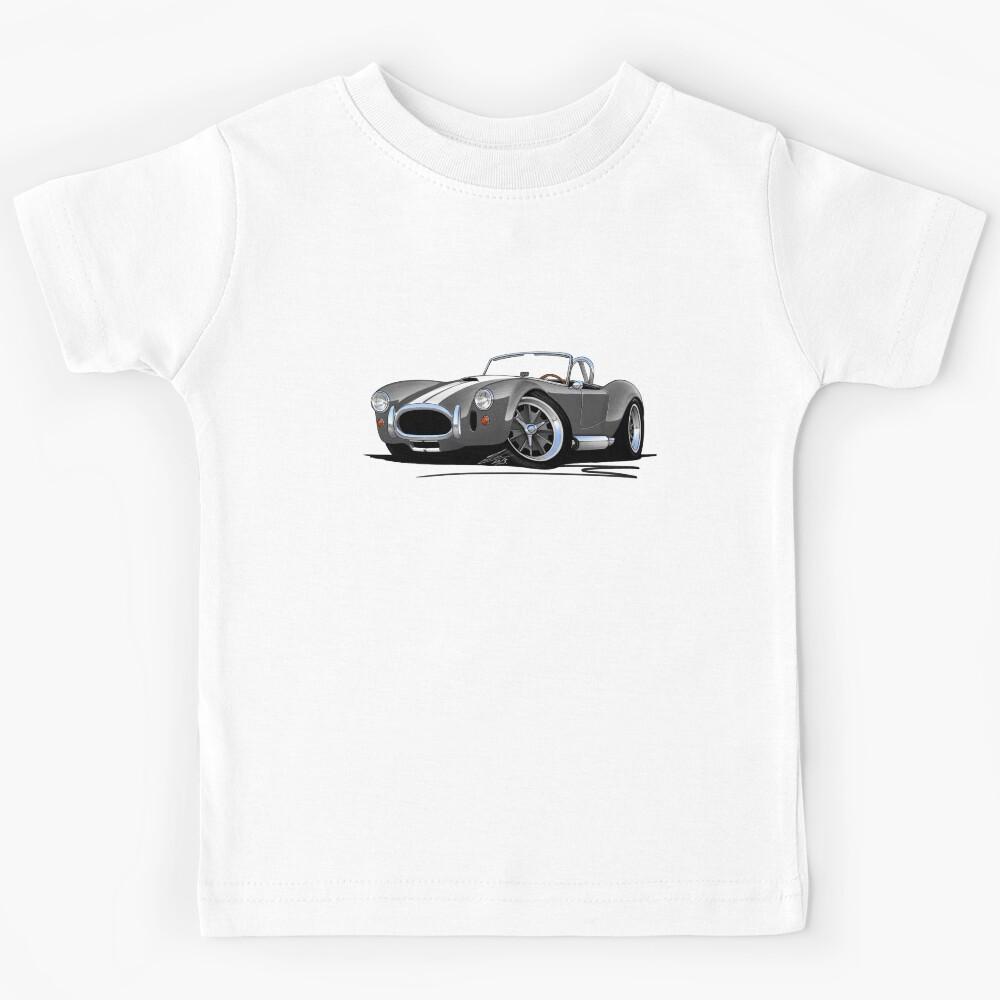 AC Cobra Grey (White Stripes) Kids T-Shirt 150