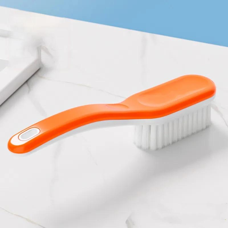 Plastic Long Handle Shoe Brushes For Cleaning Shoe Brush Laundry Brush Grip Easy Hold Stain Remover For Sneaker Carpet Bathroom