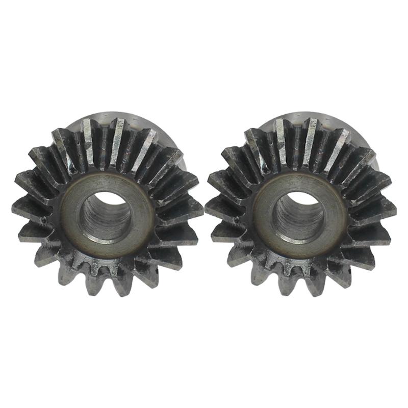 1 Piece Bevel Gear 2M22T/23T/24T/25T/26T/27T Gear 90 Degrees Meshing Angle Carbon Steel Transmission Ratio 1:1 Transmission Part
