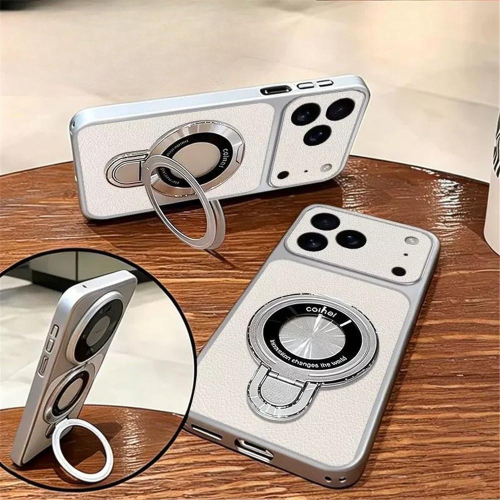 Luxury Lychee PU Lambskin Holder Phone Case For OPPO A18 A17K A16S A15S F27 F25 F23 F19 F9 Pro Plus Shockproof Stand Soft Cover