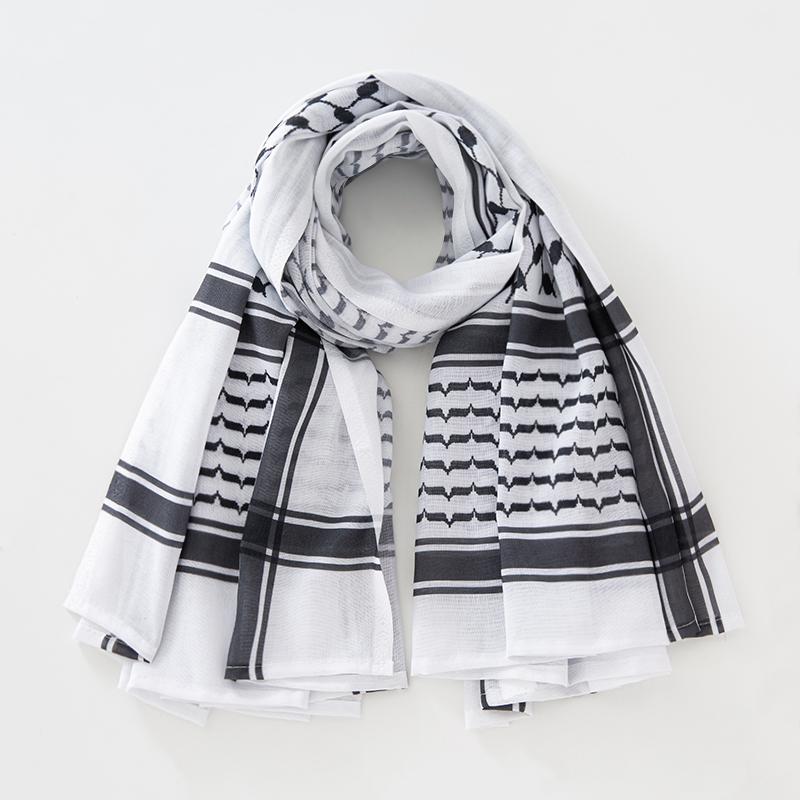 Women/men Military Tactical Desert Hijab Scarf Muslim Headscarf Square Islam Arab Keffiyeh Head Neck Scarves Headwrap