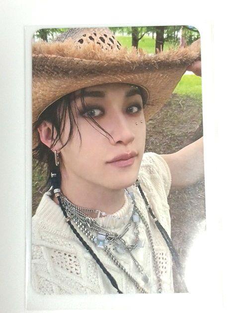 

[USED] stray kids karma makestar bonus trading card bangchan