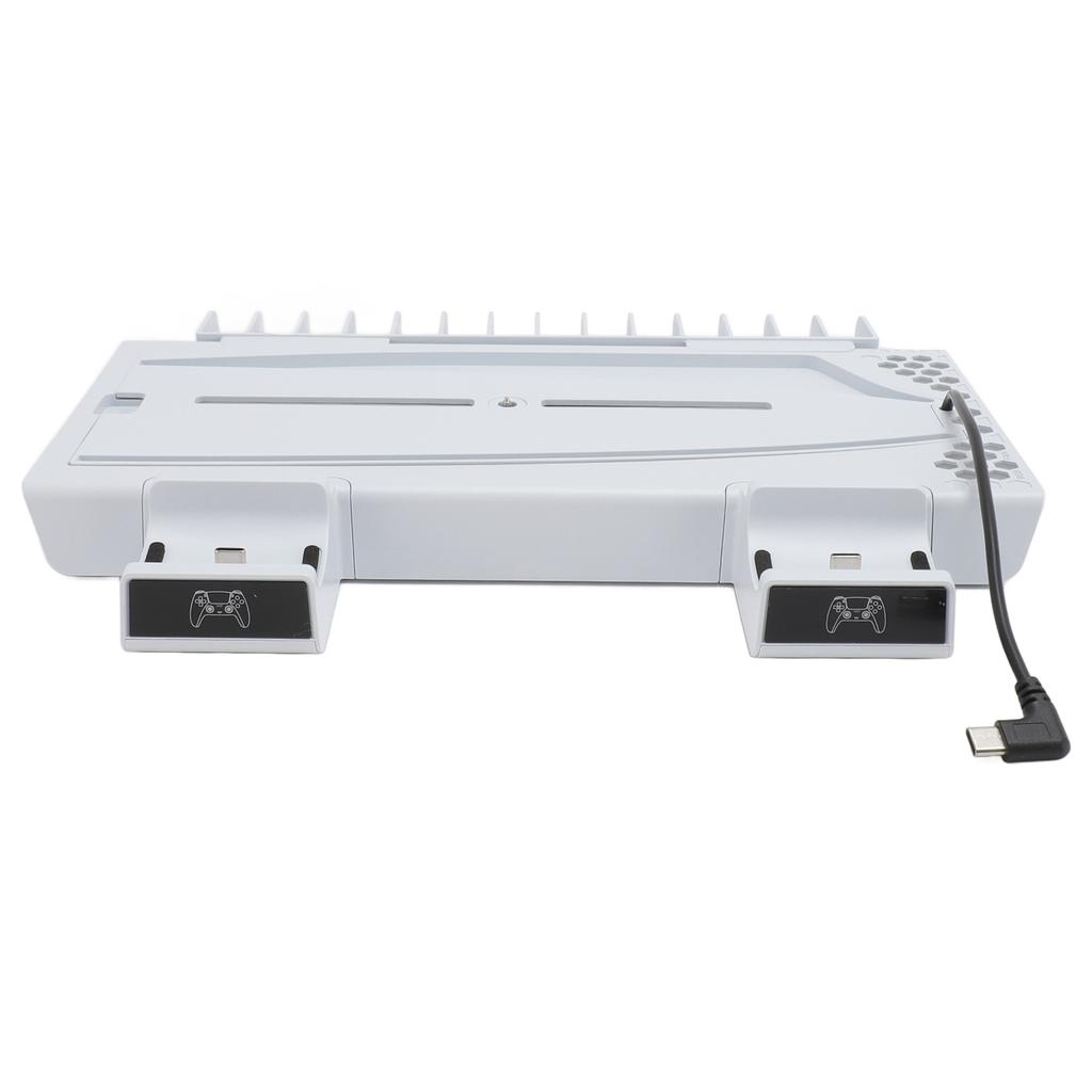 Game Controller RGB Cooling Base Multifunctional Efficient Dual Charging Station for Game Console