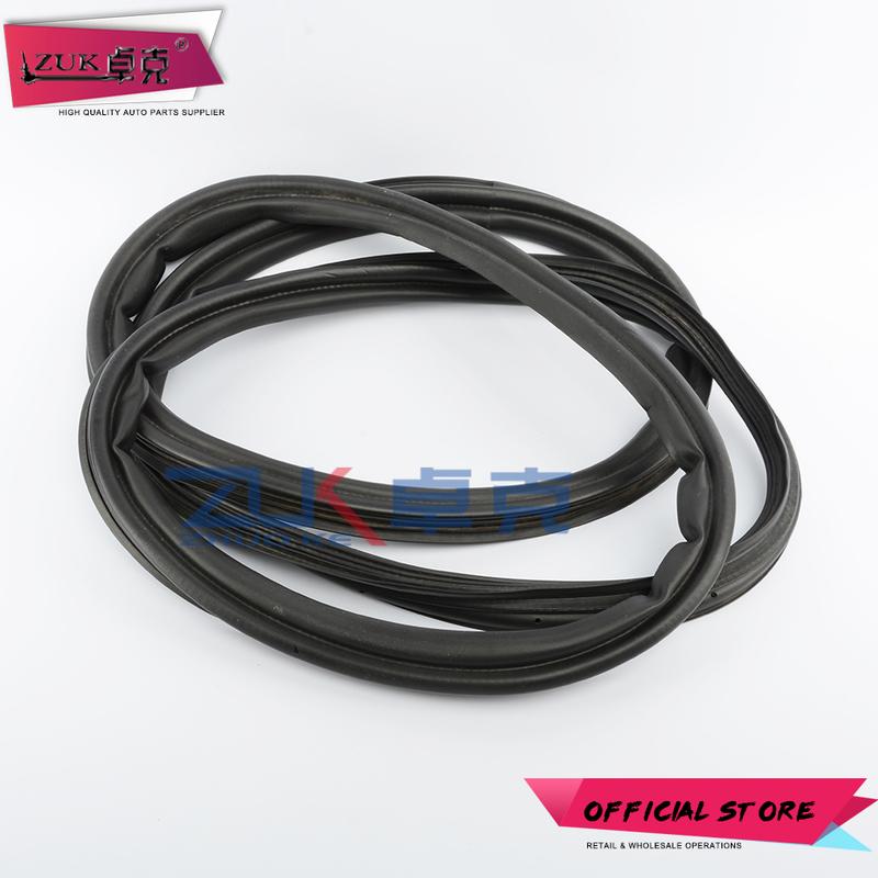 ZUK For HONDA FIT JAZZ 2005 2006 2007 2008 Hatchback GD1 GD3 Rear Door Weatherstrip Tailgate Rubber Seal Tail Door Sealing Strip
