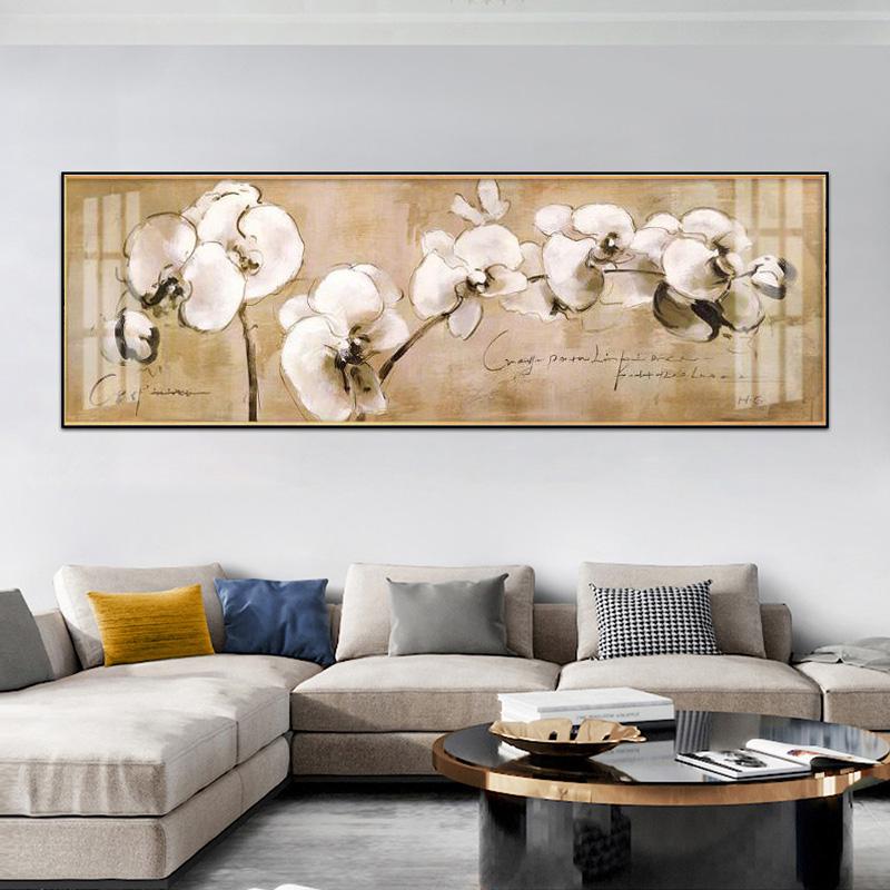 Abstract Colorful Flower Landscape Canvas Painting Posters and Prints Wall Art Pictures Bedroom Living Room Home Decor No Frame