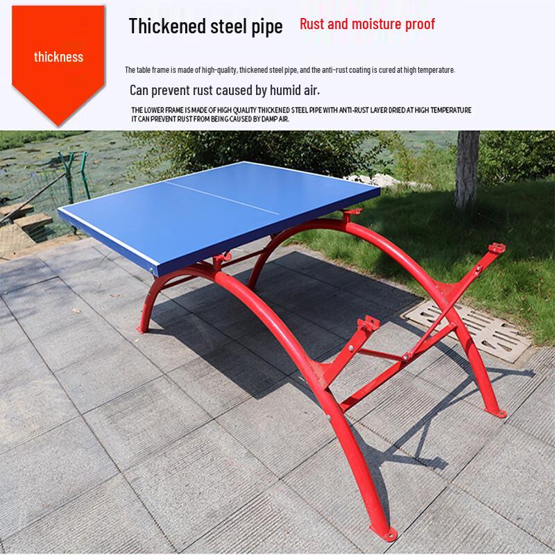 Yuejih Hu Indoor/Outdoor Foldable Competition Ping Pong Table