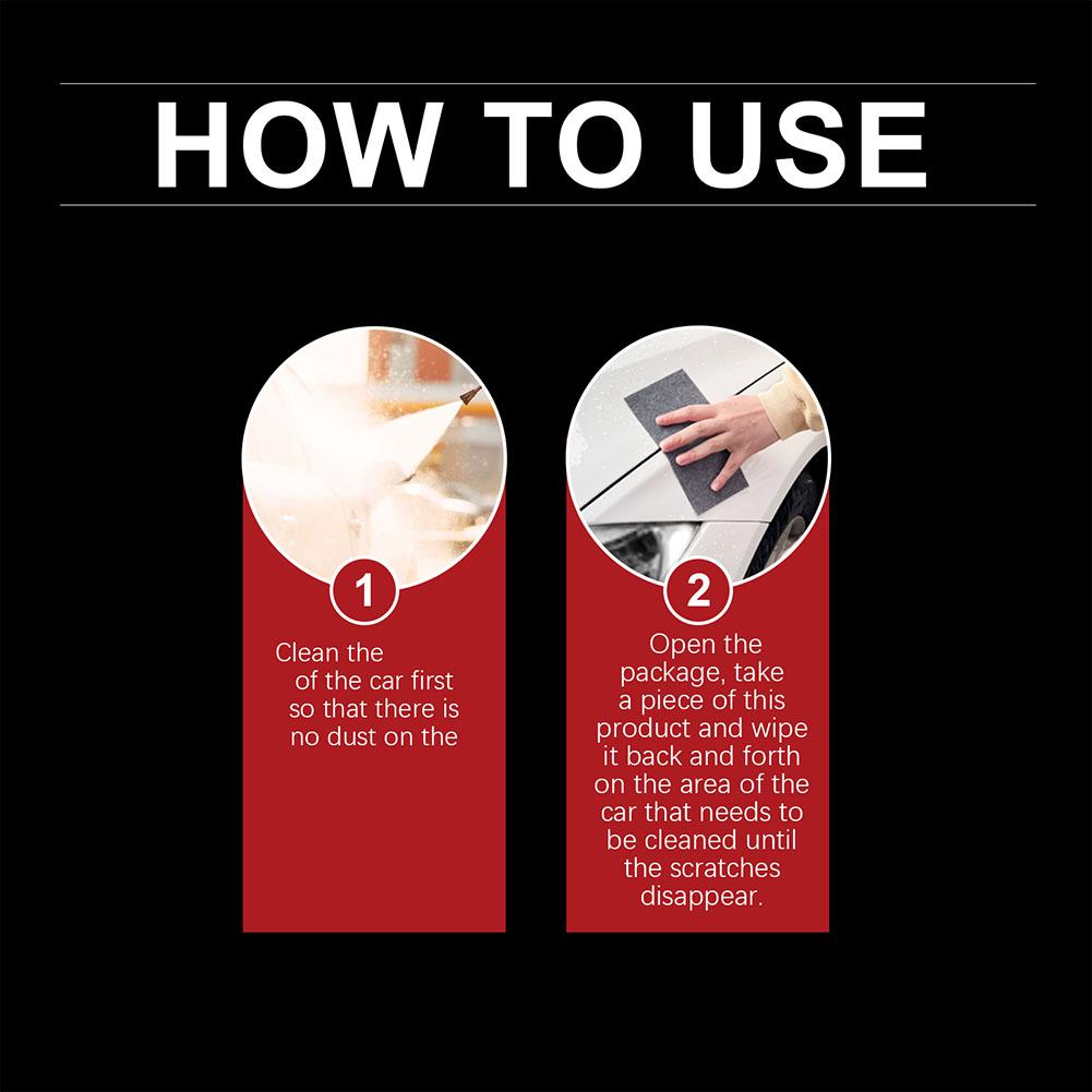 Car Scratches Cloth Multifunction Magic Cloth Car Scratches Erase Repair Residues Scratch Tool Paint Scratches I9f0