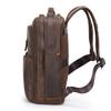 Zutong Men's Genuine Leather Business Laptop Backpack