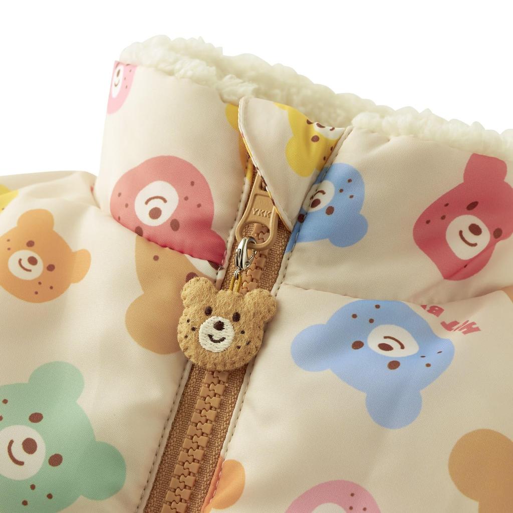 MIKIHOUSE HOT BISCUITS Baby Vest for Boys and Girls, Multicolor, 100cm, 73-5701-685