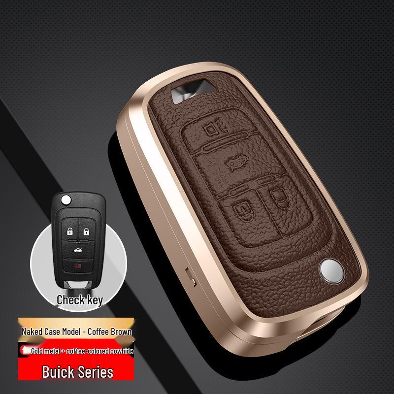 Buick Key Case: Compatible with Regal, GL8, LaCrosse, Excelle, GL6, Encore, Enclave – Car-Specific Key Bag.