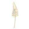 10 Wooden Flowers To Decorate 24 Cm