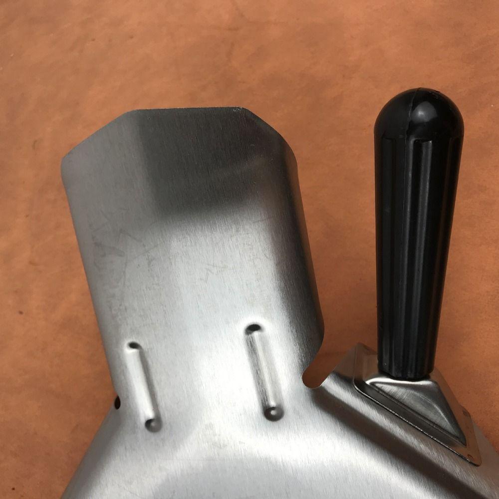 Stainless Steel Popcorn Packing Shovel Single/Double Handle Chip Scoop Kitchen Gadget