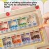 Color Sorting Wooden Classification Puzzle Kids Educational Parent Child Play