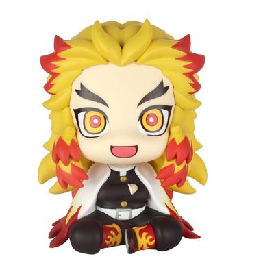 Megahouse Rukup Demon Slayer Kimetsu no Yaiba Rengoku Kyoujuro ca. 110 mm PVC, fertig bemalte Figur MH83089