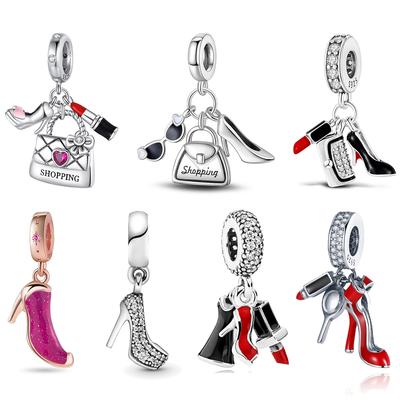 High Heel Pendant Copper Colors For Charms Copper Colors Original Bracelet For Jewelry Making