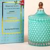 Diamond Glass Jar Aromatherapy Candle Jar with Lid Classic Home Decoration Romantic Wedding Decoration Glass Candle Jar Gift Box