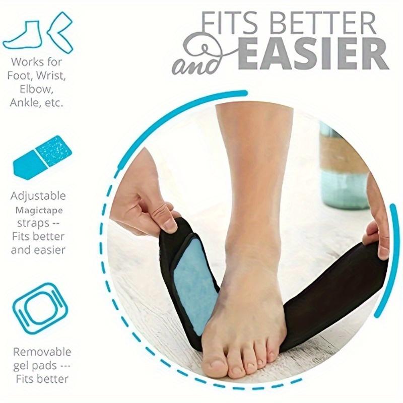 Reusable Gel Ice Packs with Resin Material for Sports Injuries Ankle, Head, Shoulder, Leg, and Knee Wrapping, Unisex Full-Body Cold/Hot Compress