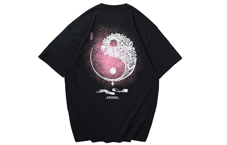 Li Ning Skateboard T Shirt Men s Black AHSR509-1 M