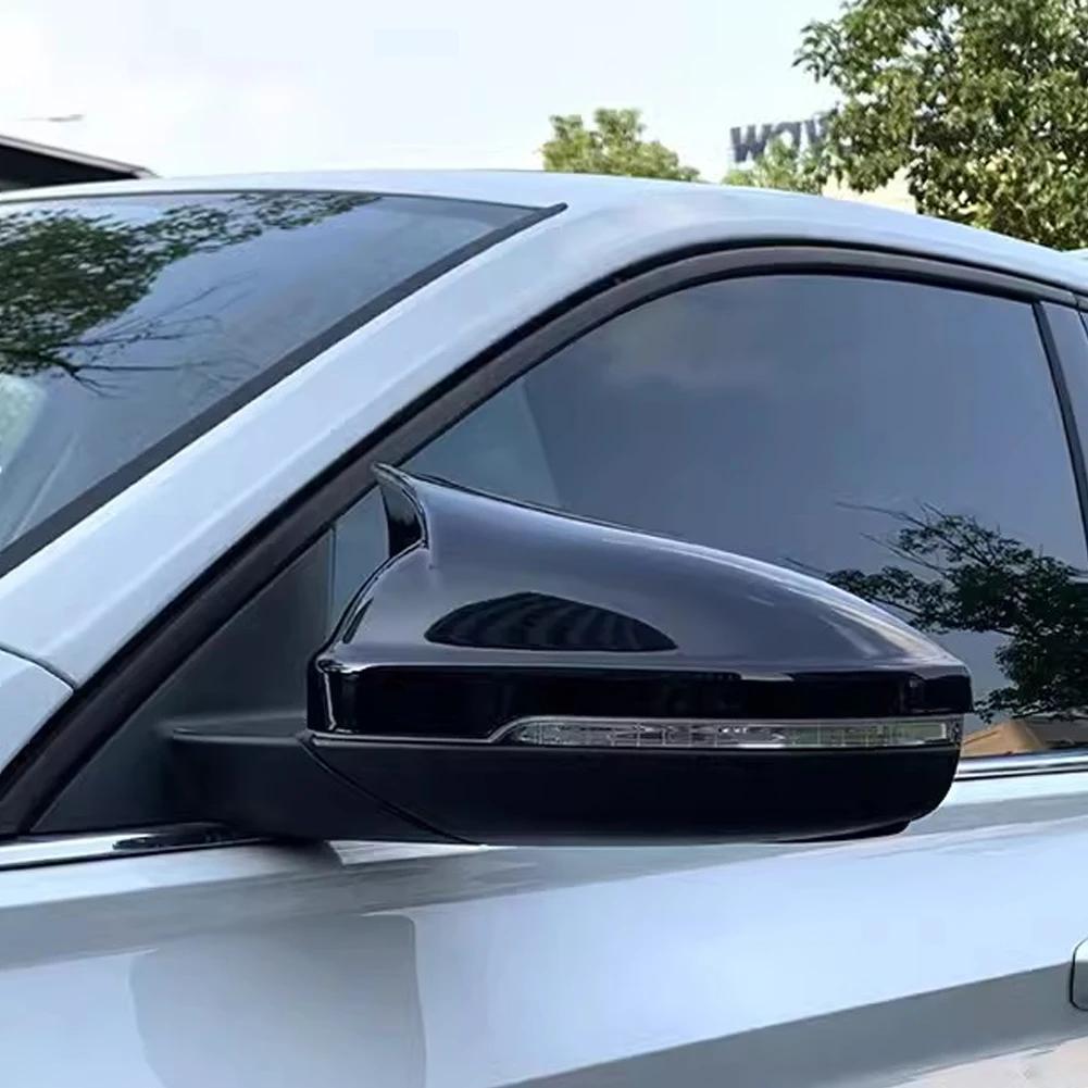 2 st Bilspegelkåpor Sidor Backspegelkåpa För VW Volkswagen Golf 6 MK6 GTI GTD 2009-2013 ABS Biltillbehör