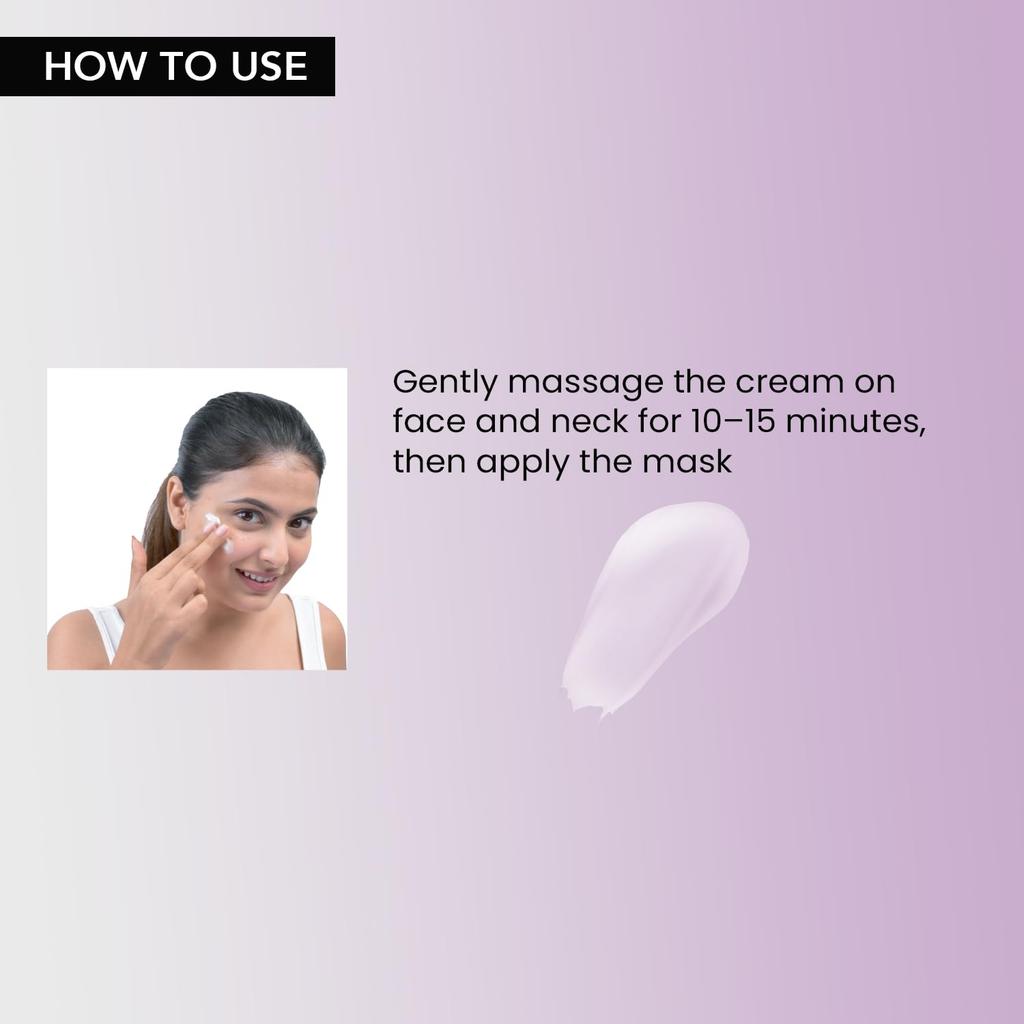 O3+ Whitening Massage Cream 300 G Pack For Radiant Soft Skin With Moisturizing Glow-Boosting Formula For Daily Massage